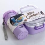 Purple Colour Lunch box